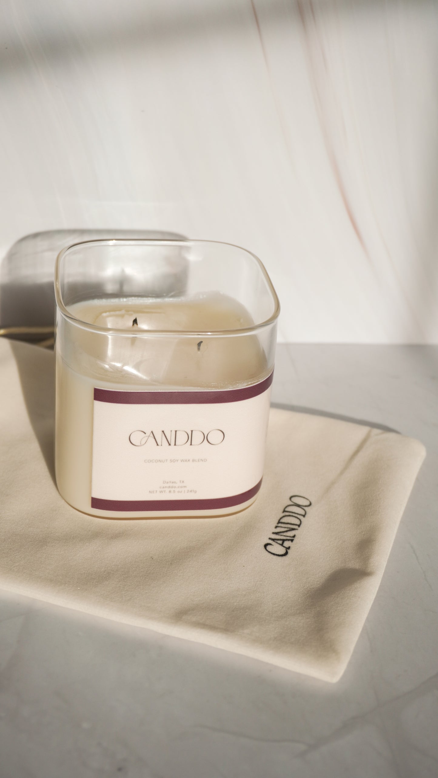 Keepsake Rose Candle
