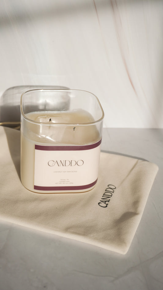 Keepsake Rose Candle