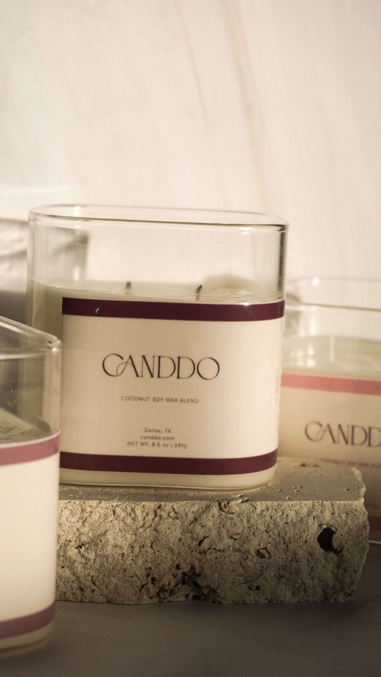 Keepsake Rose Candle